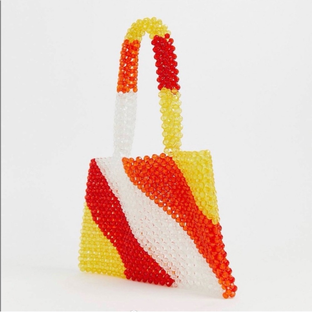 Multicolor Beaded Bag